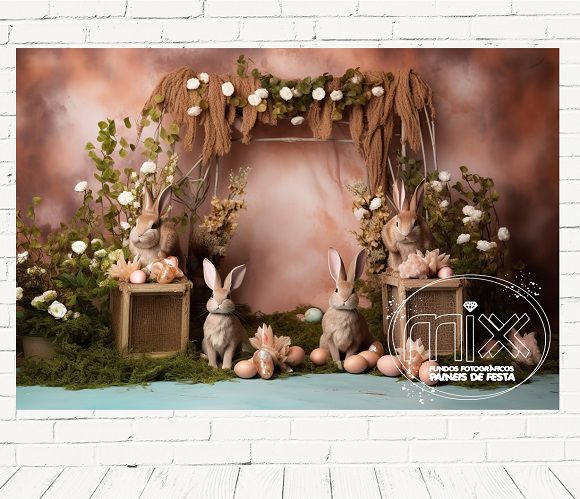 Fundo Fotográfico Cenário Páscoa