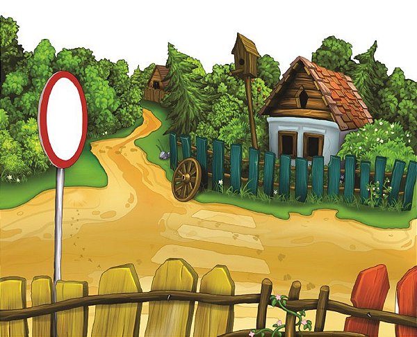 Fundo Fotográfico Cenário Caminho da Fazendinha