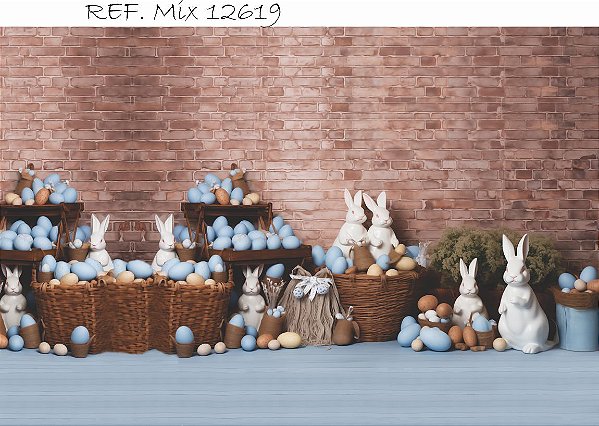 Fundo Fotográfico Cenário Pascoa