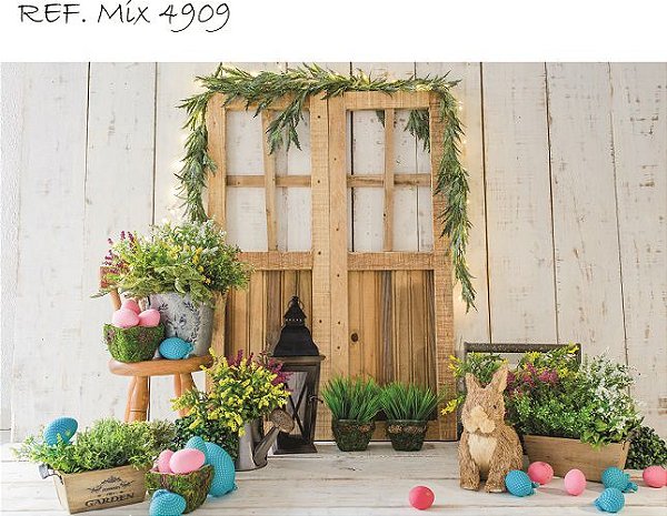 Fundo Fotográfico Cenário Pascoa