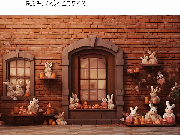 Fundo Fotográfico Cenário Pascoa