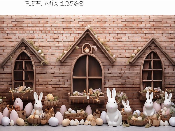 Fundo Fotográfico Cenário Pascoa