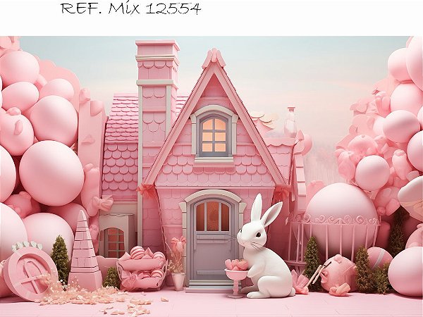 Fundo Fotográfico Cenário Pascoa