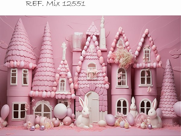 Fundo Fotográfico Cenário Pascoa