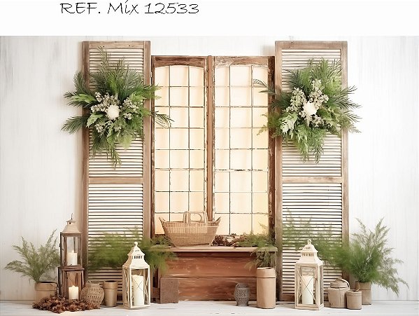 Fundo Fotográfico Cenário Pascoa Dia das Mães