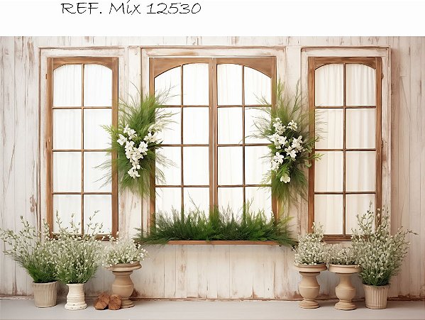 Fundo Fotográfico Cenário Pascoa Dia das Mães