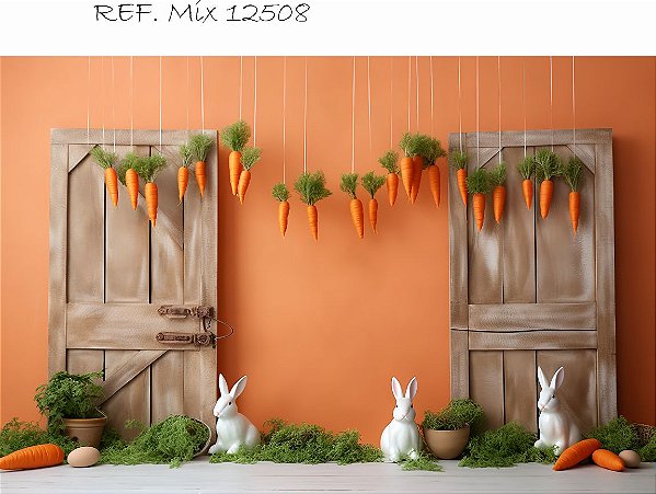 Fundo Fotográfico Cenário Pascoa