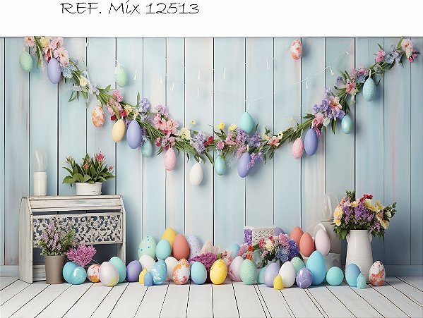 Fundo Fotográfico Cenário Pascoa