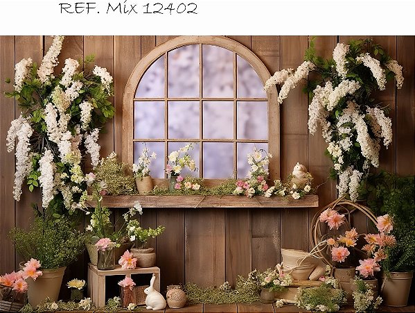 Fundo Fotográfico Cenário Pascoa