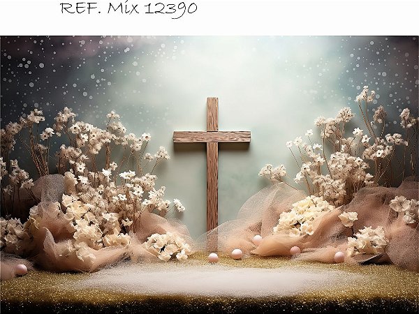 Fundo Fotográfico Cenário Pascoa