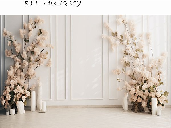 Fundo Fotográfico Cenário Floral Dia Das Mães