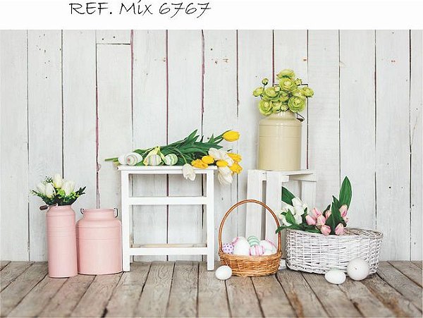 Fundo Fotográfico Em Tecido Cenário Páscoa