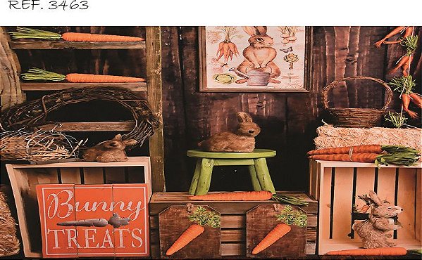 Fundo Fotográfico Em Tecido Cenário Páscoa