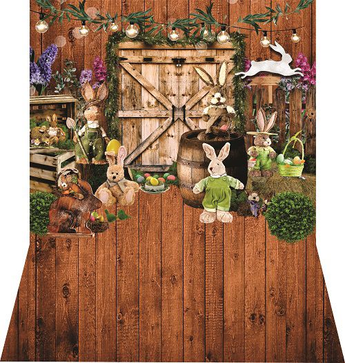 Fundo Fotográfico Newborn Cenário Pascoa