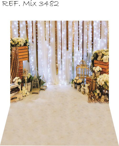 Fundo Fotográfico Newborn Cenário Pascoa