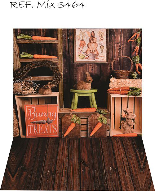 Fundo Fotográfico Newborn Cenário Pascoa