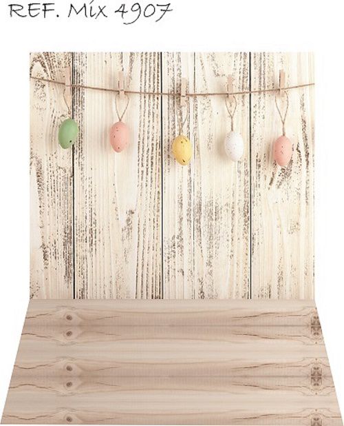 Fundo Fotográfico Newborn Cenário Pascoa