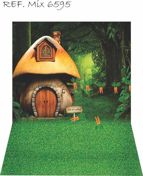 Fundo Fotográfico Newborn Cenário Pascoa