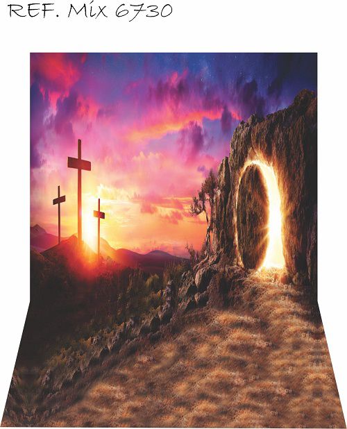 Fundo Fotográfico Newborn Cenário Pascoa