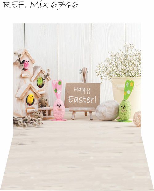 Fundo Fotográfico Newborn Cenário Pascoa