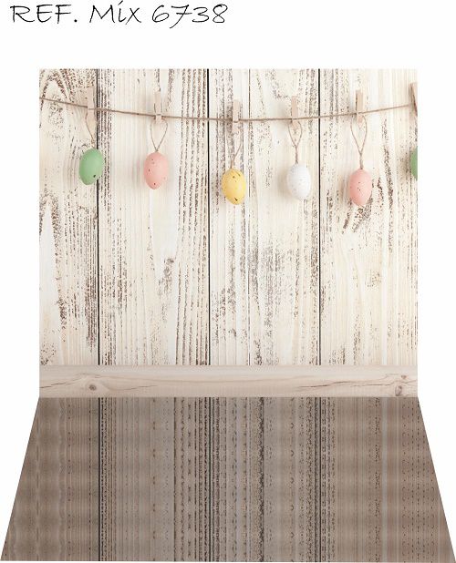 Fundo Fotográfico Newborn Cenário Pascoa