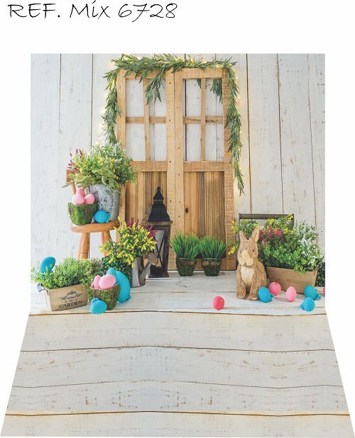 Fundo Fotográfico Newborn Cenário Pascoa