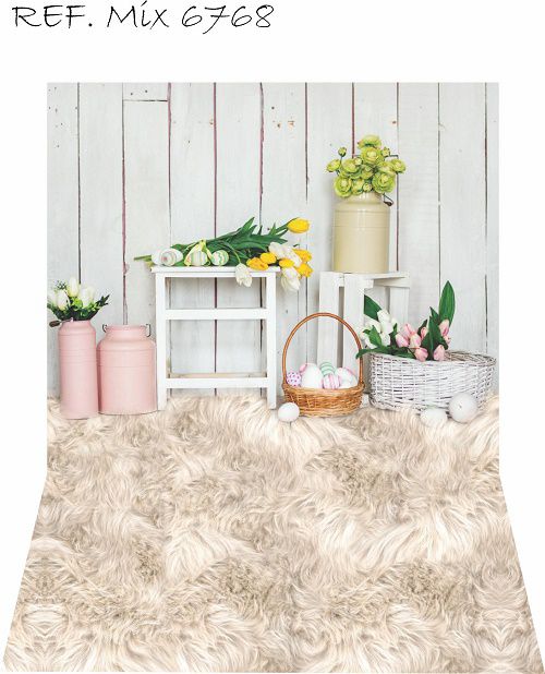 Fundo Fotográfico Newborn Cenário Pascoa