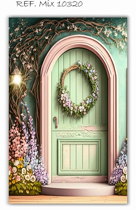 Painel Retangular Decorativo Para Festa Páscoa