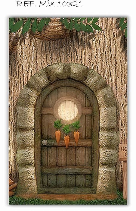 Painel Retangular Decorativo Para Festa Páscoa