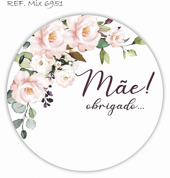 Painel Festa Redondo Sublimado  Dia Das Mães C/elástico