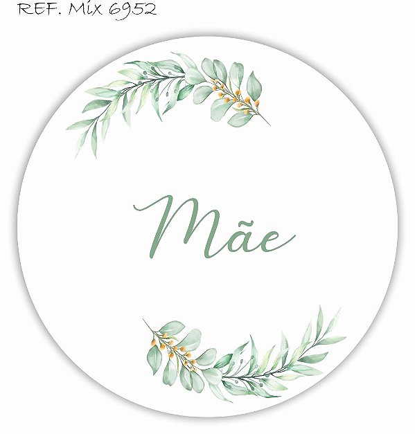 Painel Festa Redondo Sublimado  Dia Das Mães C/elástico