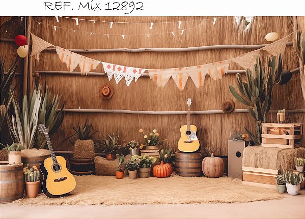 Fundo Fotográfico Cenário Festa Junina