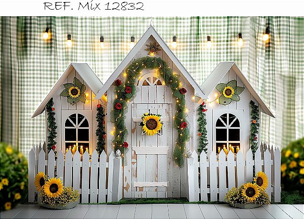 Fundo Fotográfico Cenário Festa Junina