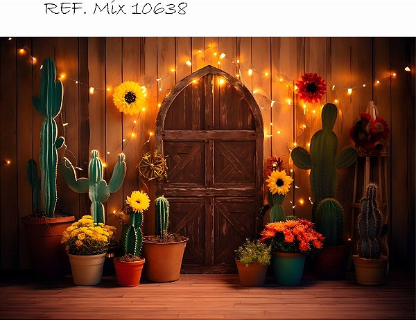 Fundo Fotográfico Cenário Festa Junina