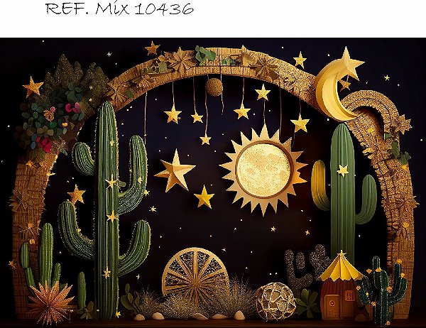 Fundo Fotográfico Cenário Festa Junina