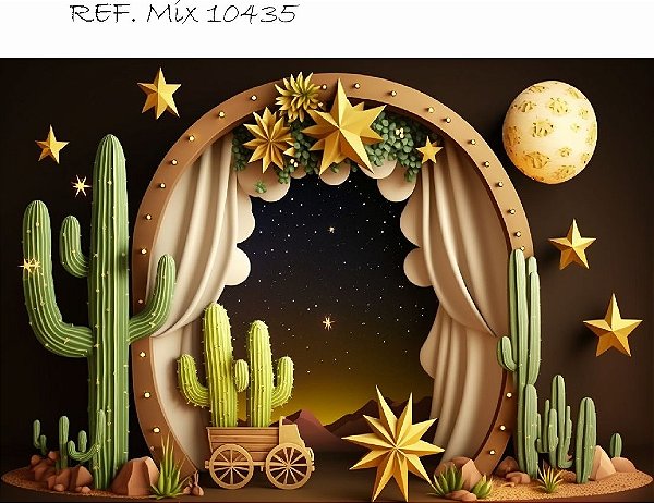 Fundo Fotográfico Cenário Festa Junina