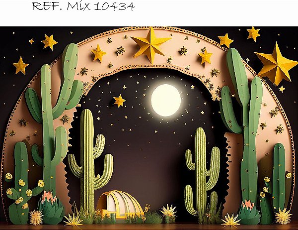 Fundo Fotográfico Cenário Festa Junina