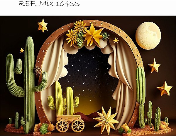 Fundo Fotográfico Cenário Festa Junina