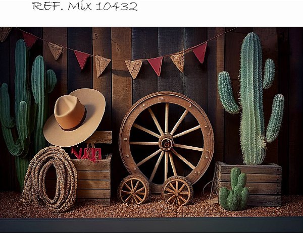 Fundo Fotográfico Cenário Festa Junina