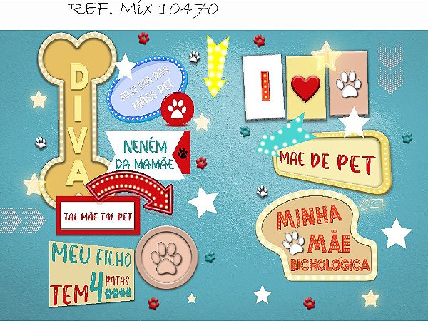 Fundo Fotográfico Cenário Dia Das Mães Pet