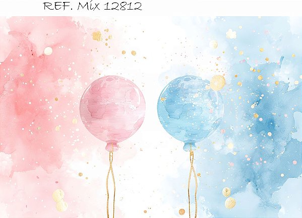 Fundo Fotográfico Cenário Cha Revelação