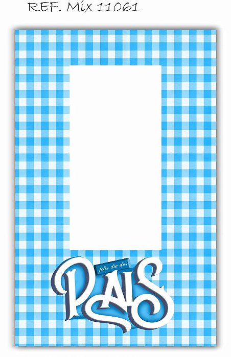 Painel Retangular Decorativo Para Festa Dia Dos Pais