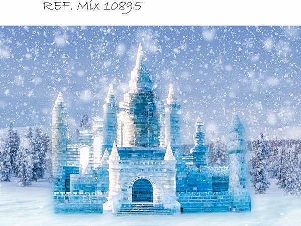 Fundo Fotográfico Cenário  Castelo