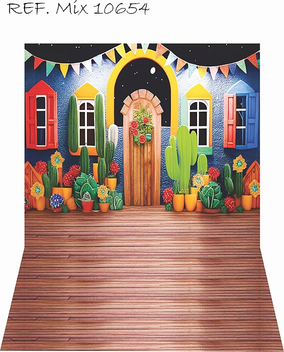 Fundo Fotográfico Cenário Festa Junina