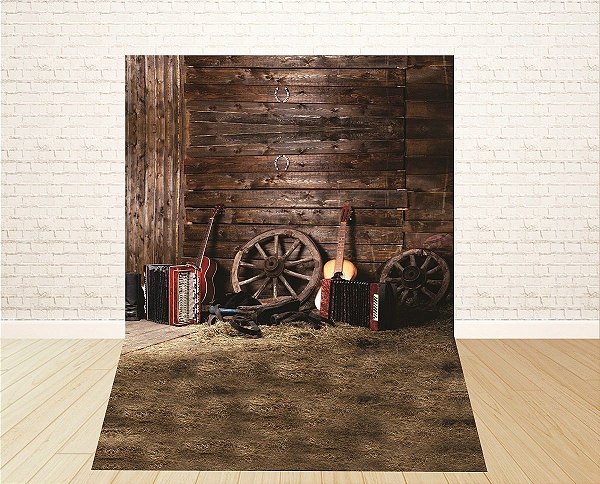 Fundo Fotográfico Cenário Newborn Festa Junina