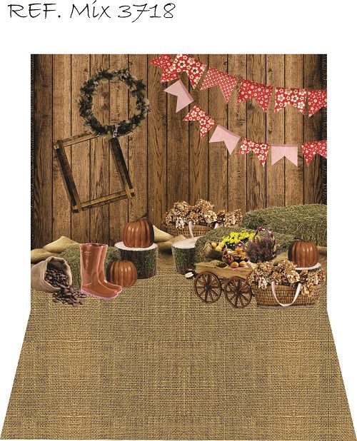 Fundo Fotográfico Cenário Newborn Festa Junina