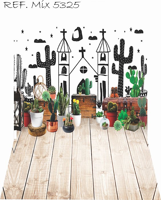 Fundo Fotográfico Cenário Newborn Festa Junina