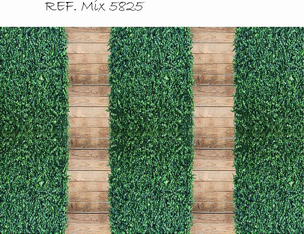 Fundo Fotográfico Sublimado 3D Folhagem