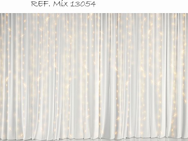 Fundo Fotográfico Sublimado Cortina de Luzes