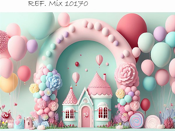 Fundo Fotográfico Sublimado 3D Dia Das Crianças